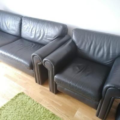 Sofa und Sessel (Leder) - thumb