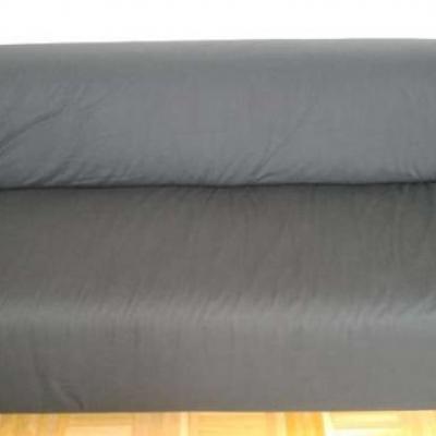 KLIPPAN Sofa (Ikea) schwarz - thumb