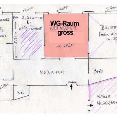 2 WG-Räume in heller zentraler Lage (U6 Josefstädt - thumb