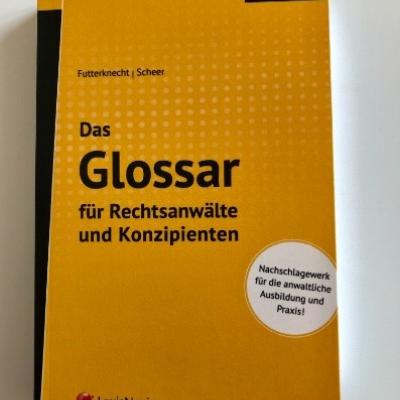 Das Glossar für Rechtsanwälte und Konzipienten - thumb