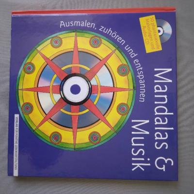 Mandalas & Musik mit CD, ist Neu, (+GRATIS 3 Mini Buntstift Packerl) - thumb