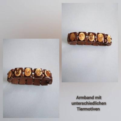 Armband mit unterschiedlichen Tiermotiven FIXPREIS 2€ - thumb