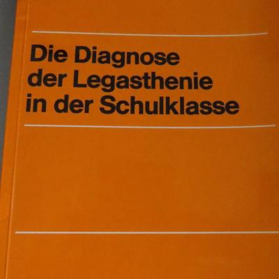 Die Diagnose der Legastenie in der Schulklasse - thumb