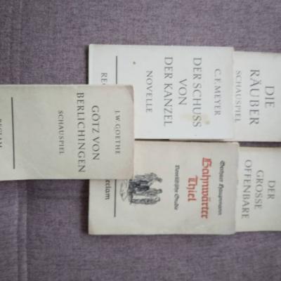 Vintage Reclam Bücherl 5 Stück ZUSAMMEN FIXPREIS 5€/NUR SELBSTABHOLUNG - thumb