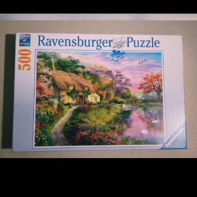 Ravensburger Puzzle 500 Teile FIXPREIS 6 €/NUR SELBSTABHOLUNG 23 Bez - thumb