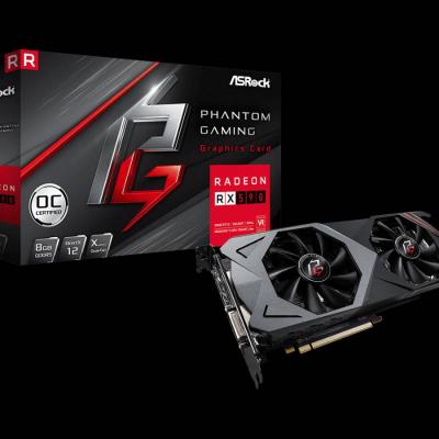 Grafikkarte asrock 8GB RX 590 - thumb