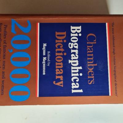 Chambers Biographical Dictionary - thumb