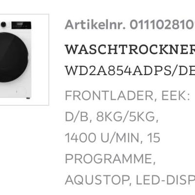 Waschtrockner - thumb