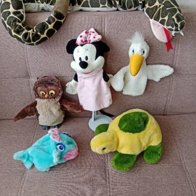 Handpuppen Set, alle ZUSAMMEN FIXPREIS 18€/NUR SELBSTABHOLUNG - thumb