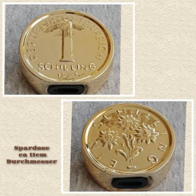 Spardose 1 Schilling Design, FIXPREIS 15€/NUR SELBSTABHOLUNG - thumb