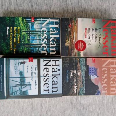 4 Teiliges Hakan Nesser Bücher Set, alle ZUSAMMEN FIXPREIS 10€ - thumb