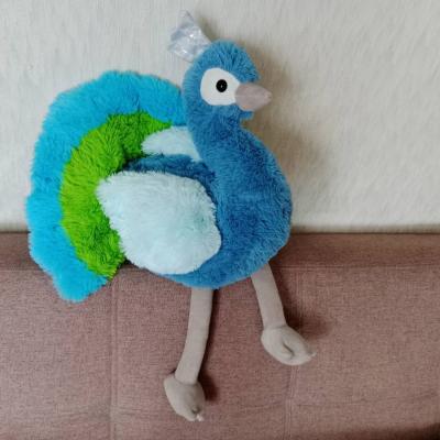 Großer Stofftier Pfau, von Kopf bis Fussende ca 65cm, FIXPREIS 20€ - thumb