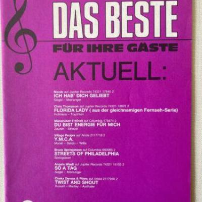 Noten gesucht aus den 50er bis 70er: Besonders Verlage - thumb