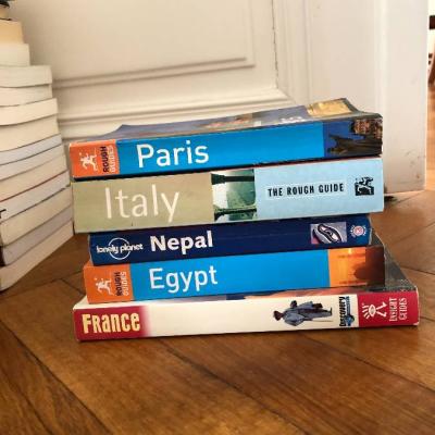 Collection of English-language travel guides in good condition. - thumb