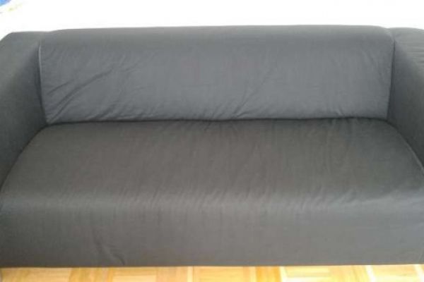 KLIPPAN Sofa (Ikea) schwarz