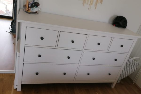 IKEA HEMNES Kommode weiß