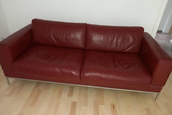 Ledercouch Topzustand 3 Sitzer