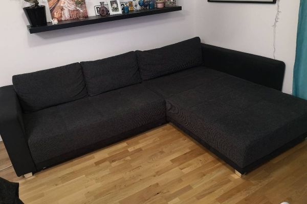 Ecksofa mit Bettfunktion