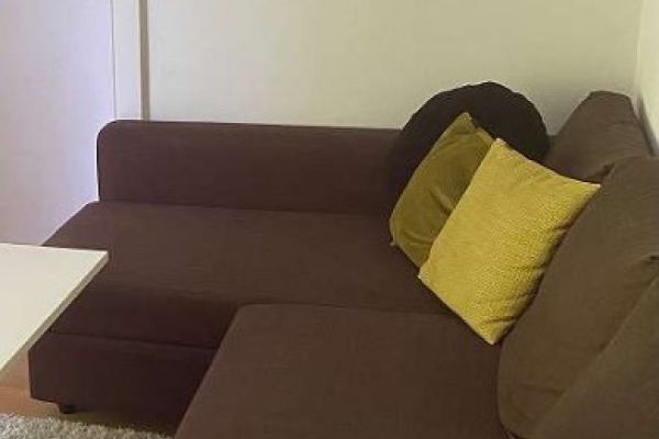 Verkaufe braune Couch ist Ausziehbar