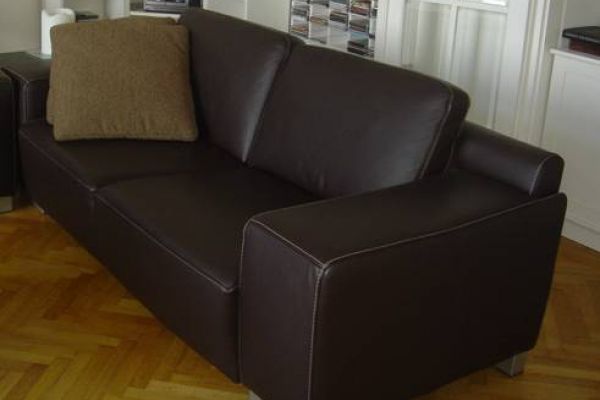 LEDERSOFA, erstklasser Zustand