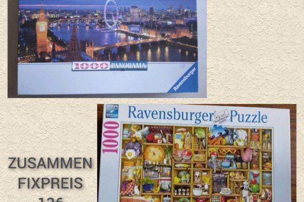 Puzzle Set, beide ZUSAMMEN FIXPREIS 13€/KEIN Versand