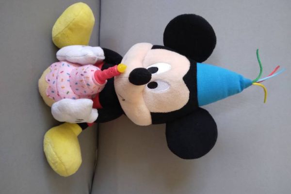 Disney Geburtstags Mickey Maus 33cm FIXPREIS 12€/KEIN Versand