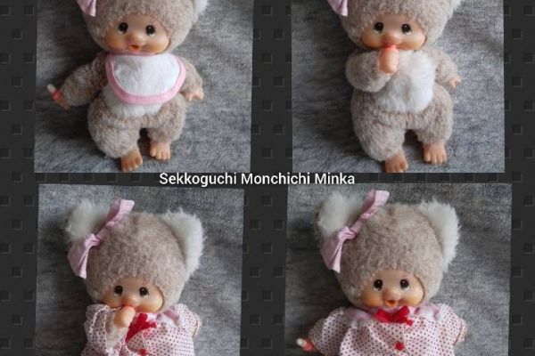 Vintage, Original Sekkoguchi Monchichi Minka FIXPREIS 20€/SELBSTABHOLU