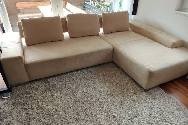 Ecksofa Beige