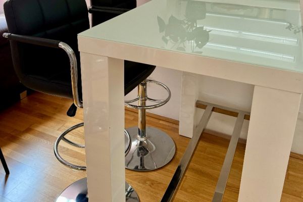 Bartisch & 5x Barhocker | Tisch | Essgruppe | Esstisch