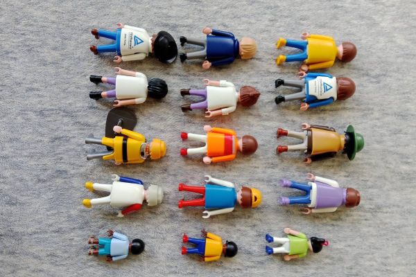 15 Teiliges Playmobil Figuren Set, KOMPLETTES Set abzugeben FIXPR.20€