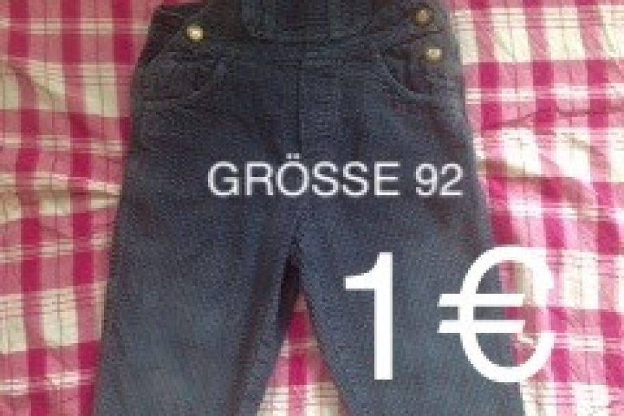 Cordlatzhose Grösse 92 1€ - Bild 1
