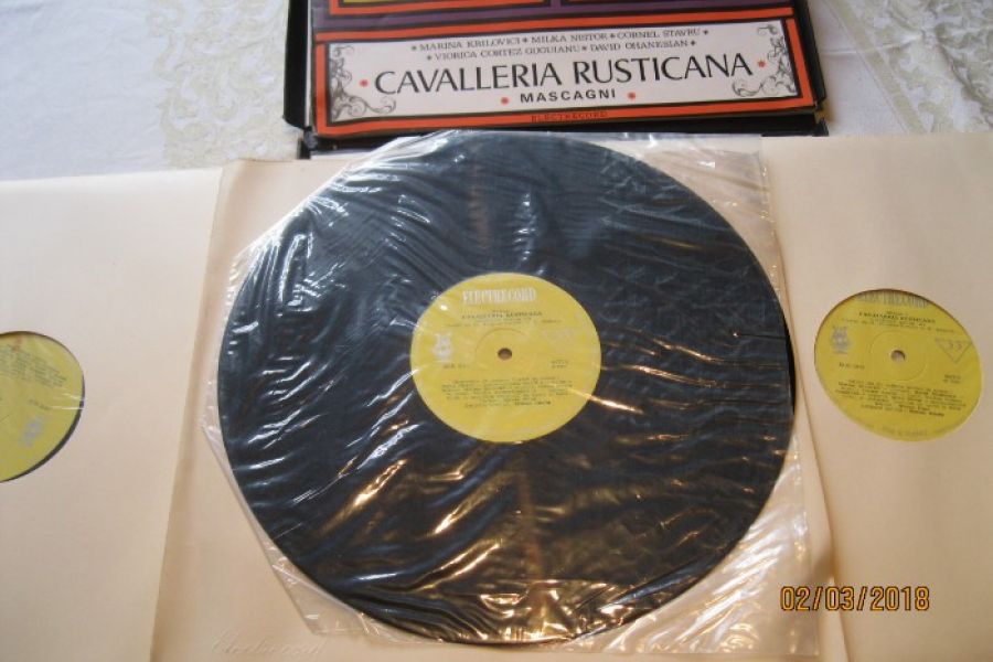 Langspielplatten, Album 3 LP Cavalleria Rusticana - Bild 3