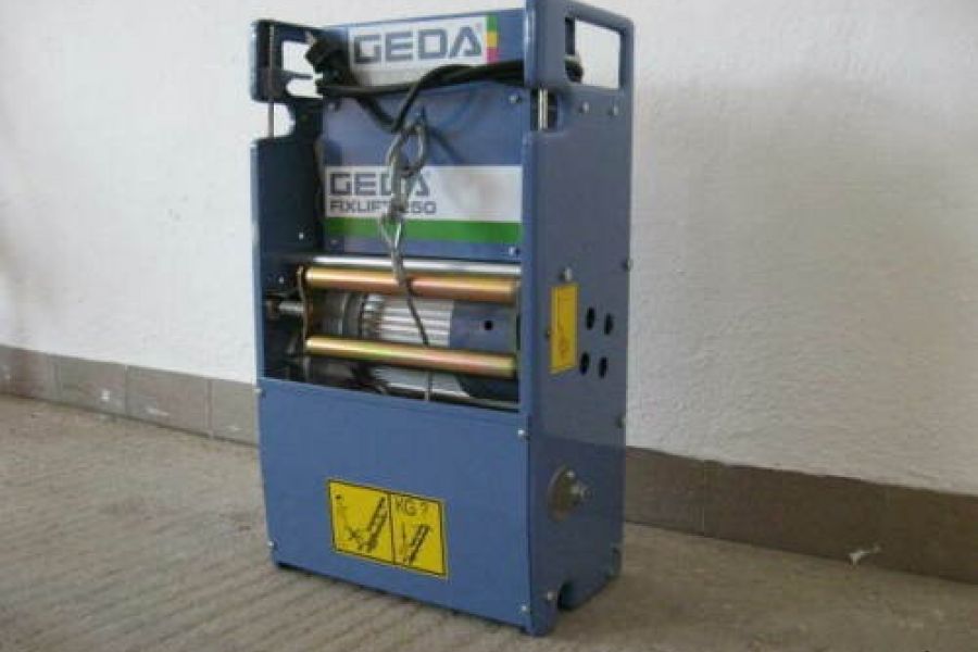11,5 m GEDA FIXLIFT BAUAUFZUG Dachdeckeraufzug Sch - Bild 1