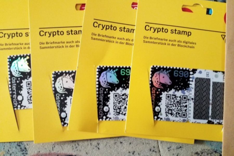 Verkaufe crypto stamp - Bild 1
