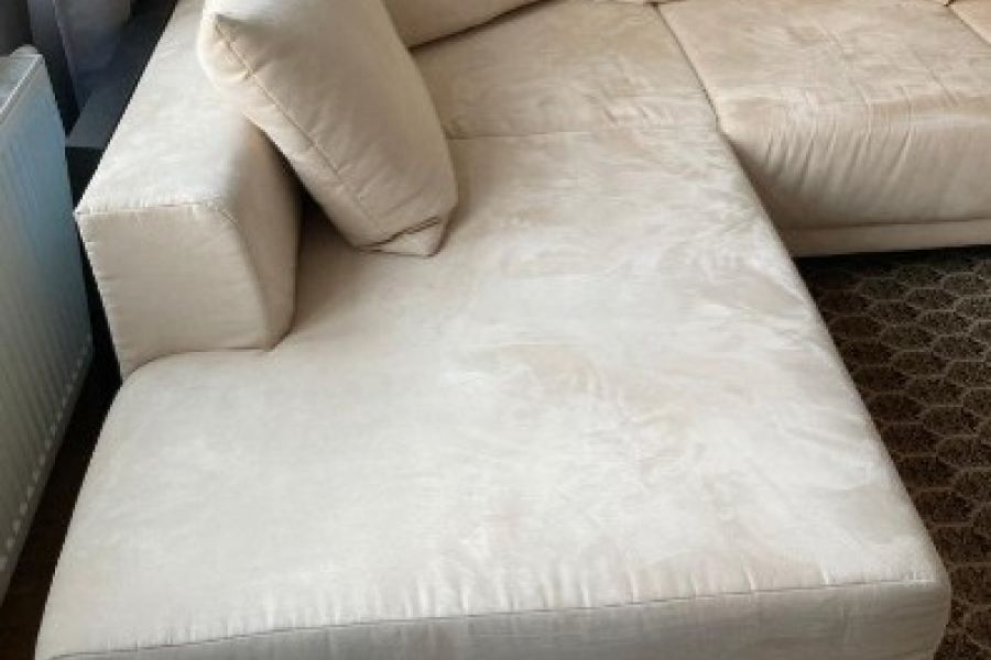 Wunderschöne beige Couch - Bild 3