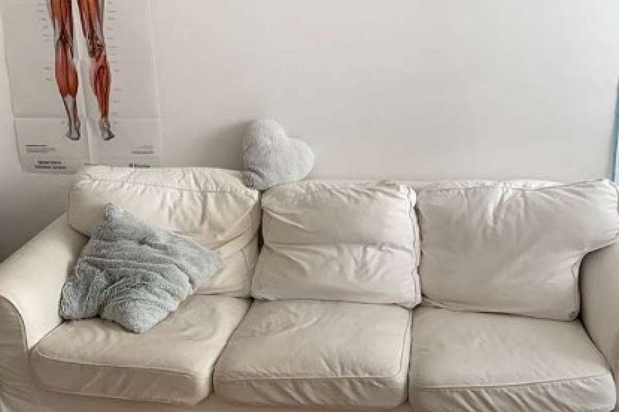 Couch Ikea Ektrop weiß - Bild 2