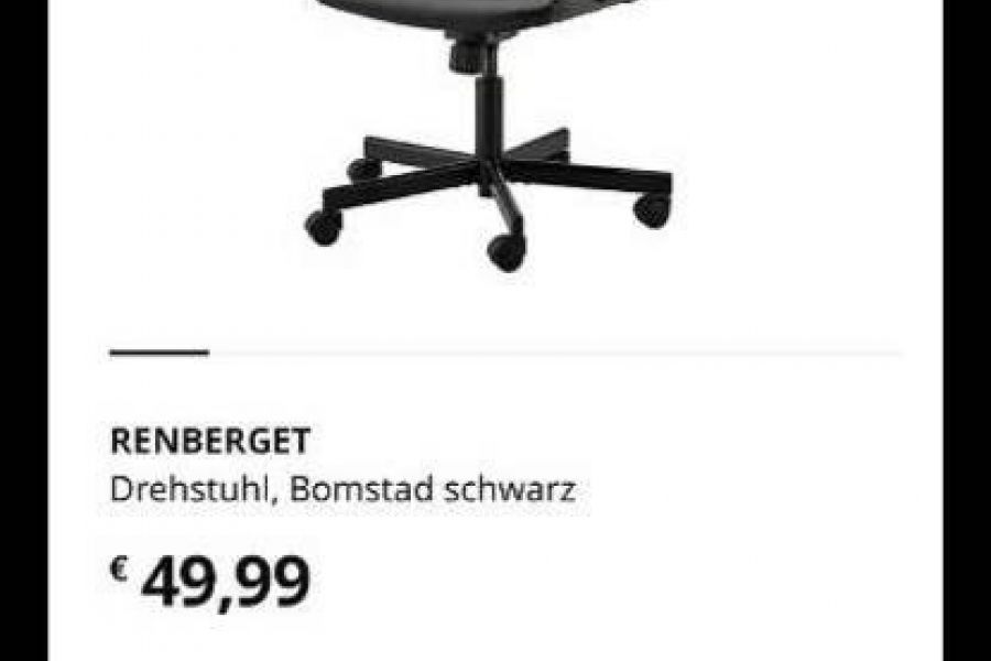 Schreibtisch Sessel - Bild 1
