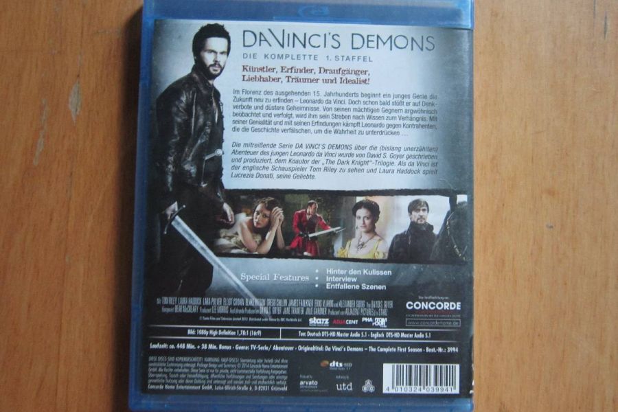 Da Vinci´s Demons - 1. Staffel - BluRay - Bild 2