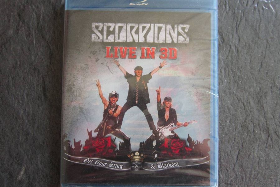 Scorpions - Live in 3D - Get your Sting & Blackout - BluRay - Bild 1