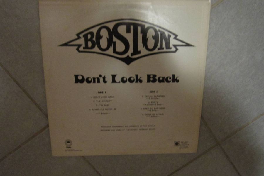 Boston - Don´t look back - LP - Picture Disc - Vinyl - Sammlerrarität - Bild 2