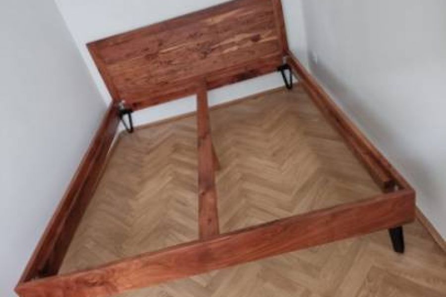 Bettgestell (+Matratze geschenkt, wer will) 160x200 - Bild 1