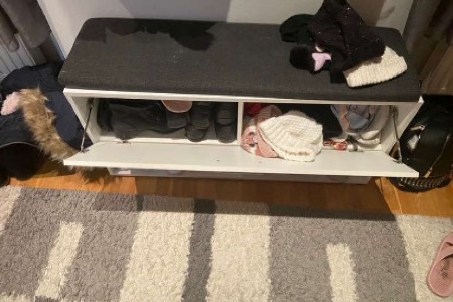 Sitzbank mit Schuhfach - Bild 2