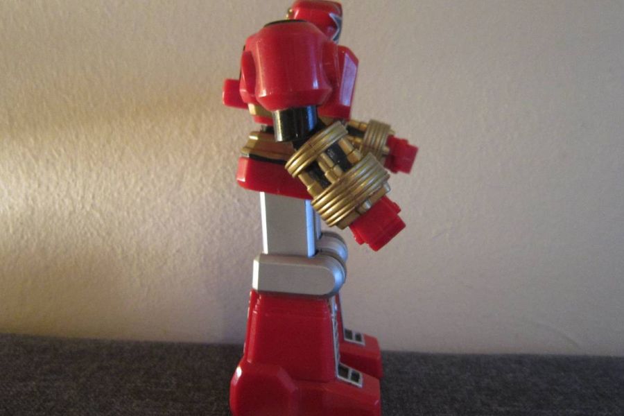 Transformer - Power Ranger - Red Battlezord - Bandai - Höhe: 12,5cm - Bild 3