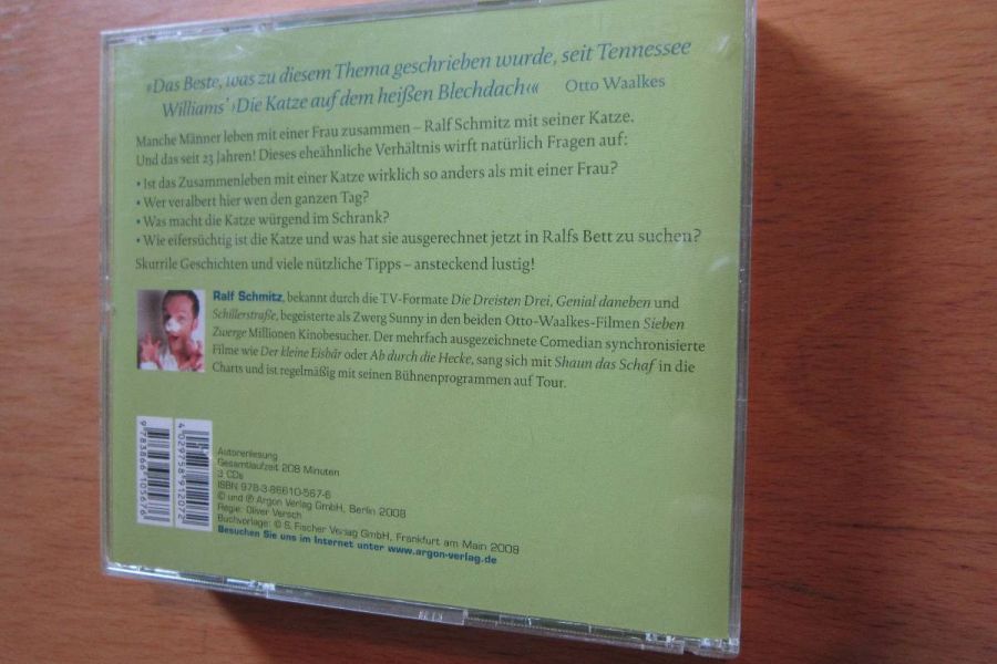 Schmitz ´Katze - Ralf Schmitz - Hörbuch - 3 Cds - Bild 2