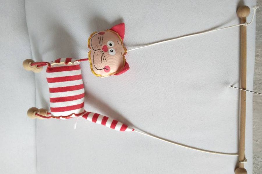 Marionette Katze Handarbeit FIXPREIS 15 €/NUR SELBSTABHOLUNG 23 Bezirk - Bild 5