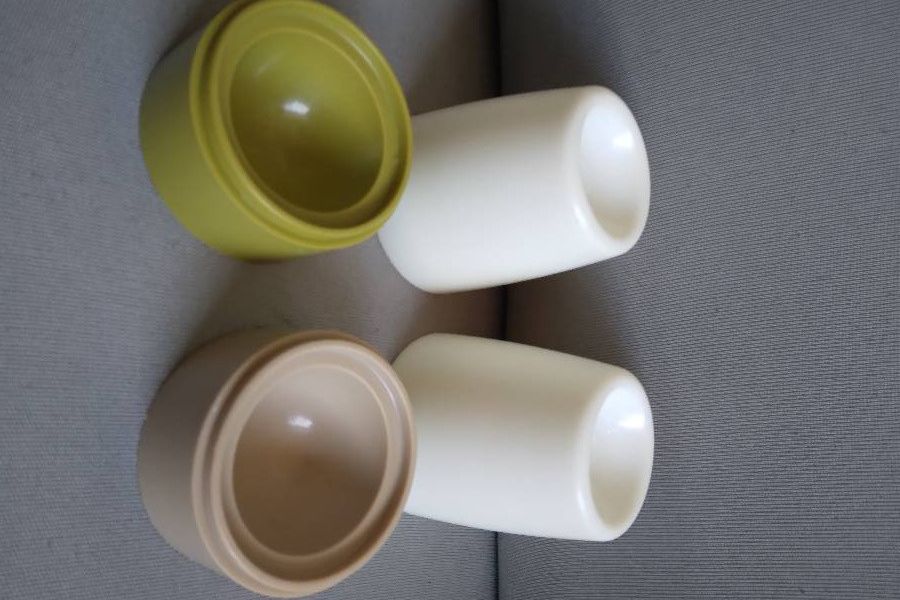 2 Vintage Tupperware Eierbecher ZUSAMMEN FIXPREIS 5€/SELBSTABHOLUNG - Bild 1