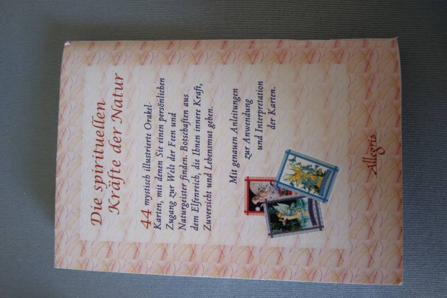 Doreen Virtue das Heil - Orakel der Feen 44 Karten und Bücherl FIX 10€ - Bild 2