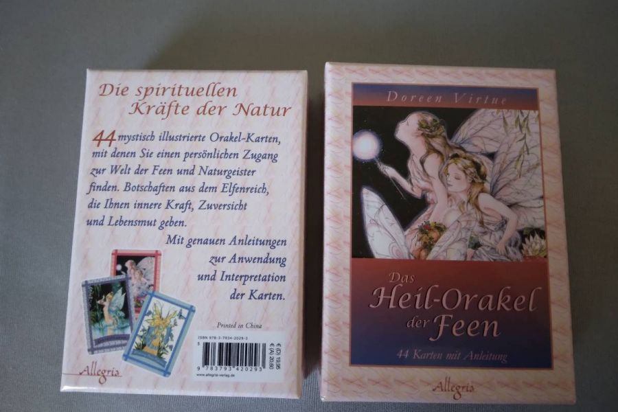 Doreen Virtue das Heil - Orakel der Feen 44 Karten und Bücherl FIX 10€ - Bild 3