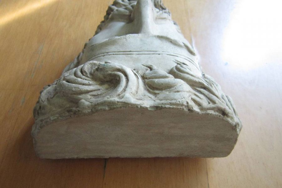 Massiver Kopf - Deko - Antikes Motiv - zum Hängen - Bild 4