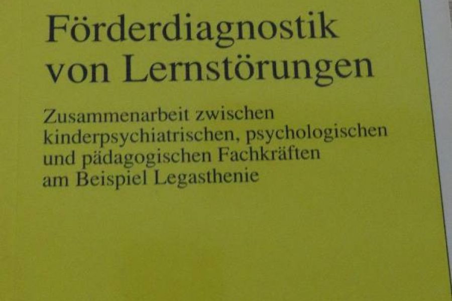 Förderdiagnostik von Lernstörungen - Bild 1